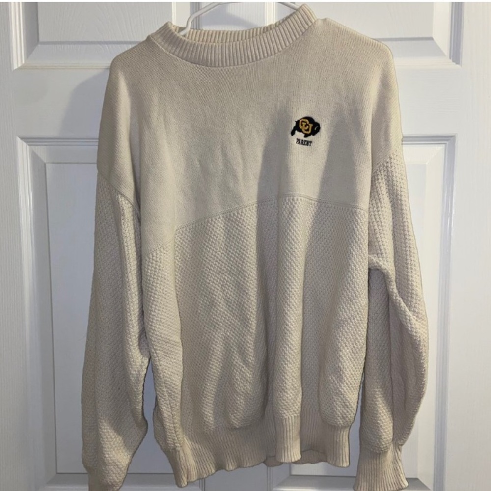 Vintage Cream Oversized Sweater